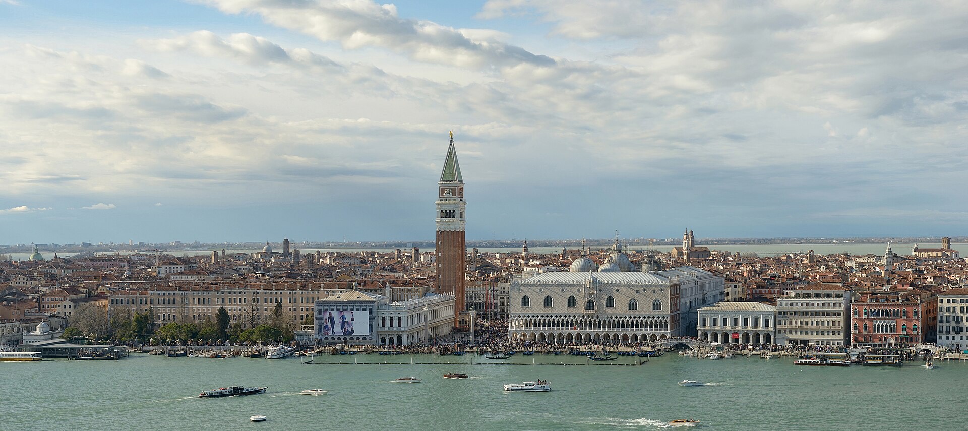 Piazza San Marco from the campanile of San Giorgio Maggiore
